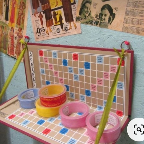 Parcheesi board game replacement pieces 4 colors shaker can - Picture 6 of 8